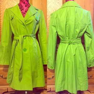 Anne Taylor Loft Trench Style Rain Coat 🧥 ☔️